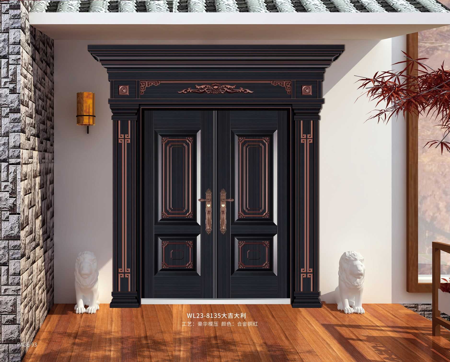 欧至铸铝门丨 用工艺创造现代美感，点缀你的生活！